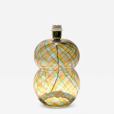  Cenedese Reticello technique table lamp designed by Cenedese