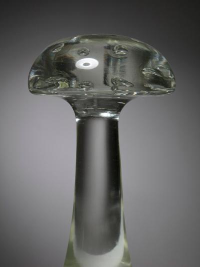  Cenedese Set of Mushroom Glass Sculptures by Cenedese