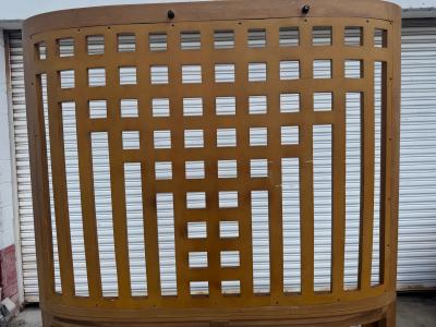  Century Furniture 61 x4x81 Century Furn Charles Mackintosh Willow Tree Style Headboard