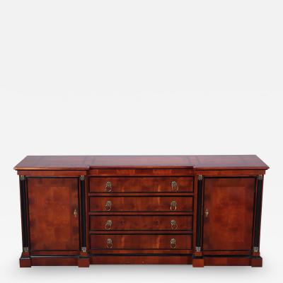  Century Furniture A Yew wood Empire style sideboard or credenza by Century 