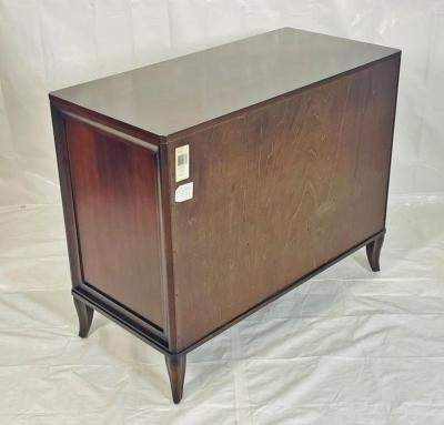  Century Furniture Pair of 3 Drawer Bachelor Chests With Brass Hardware by Century Furniture