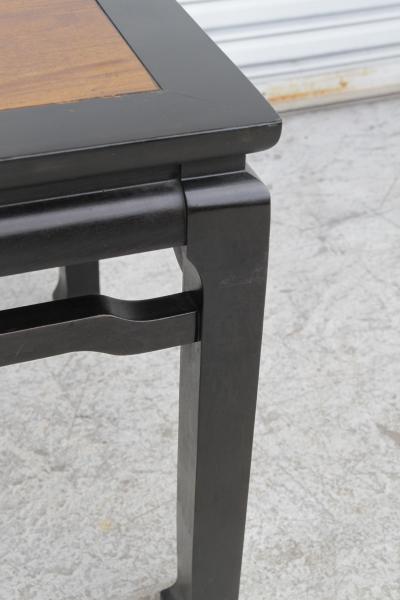  Century Furniture Pair of Rosewood Ming Style End Tables