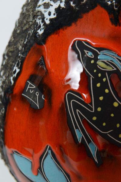  Ceramiche Pugi 1960s Pugi Signed French Ceramic Chalice