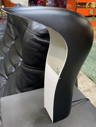  Cesare Casati and Emanuele Ponzi Italian Mid Century Modern Plastic Pelota Table Lamp by Casati and Ponzio
