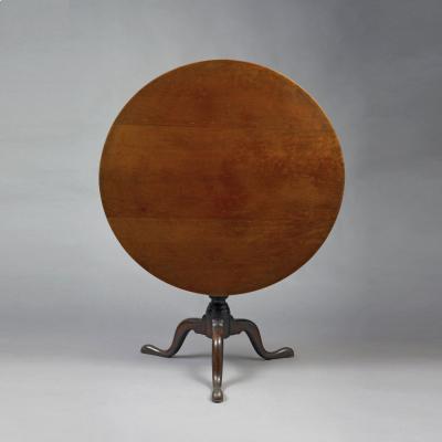  Chapin s Workshop CHIPPENDALE TILT TOP BIRD CAGE TEA TABLE