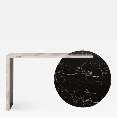  Chapter Studio GOL 001 MARBLE CONSOLE TABLE BY CHAPTER STUDIO