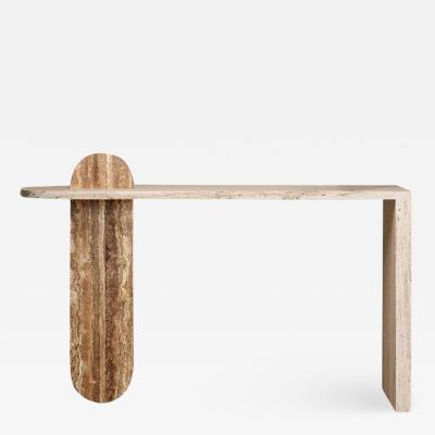  Chapter Studio GOL 002 MARBLE CONSOLE TABLE BY CHAPTER STUDIO