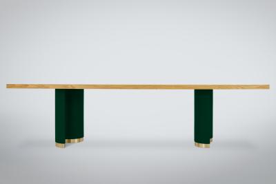  Chapter Verse Wave Dining Table