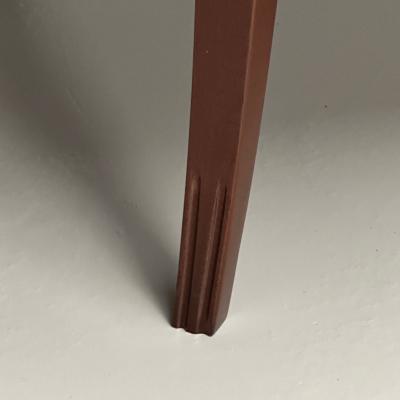  Charak Furniture Company Tommi Parzinger Charak Mid Century Modern Dining Table Bleached Mahogany