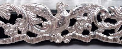  Charles Fox Co English Victorian Art Nouveau Sterling Silver Picture Frame 1899