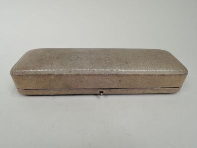  Charles George Asprey Set of 4 Antique Asprey English Edwardian Fox Hunt Place Card Holders