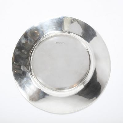  Charles L Tiffany Set of 12 Exquisite Gilded Age Sterling Silver Tiffany Charger Plates