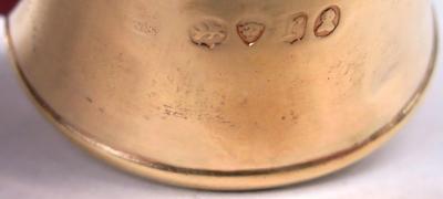  Charles Rawlings William Summers Rare English Regency Silver Gilt Portable Catholic Wine Cup 1832