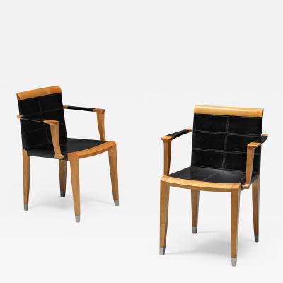 Chi Wing Lo Giorgetti Set of ARO Armchairs by Chi Wing Lo 1995