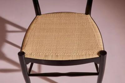  Chiavari Colombo Sanguineti set of 10 Lucciola dining chairs Chiavari Italy 1960s