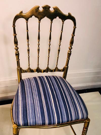  Chiavari Set of Three Stylish Italian Chairs by Chiavari