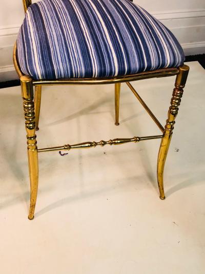  Chiavari Set of Three Stylish Italian Chairs by Chiavari
