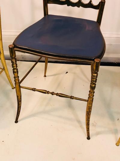  Chiavari Set of Three Stylish Italian Chairs by Chiavari