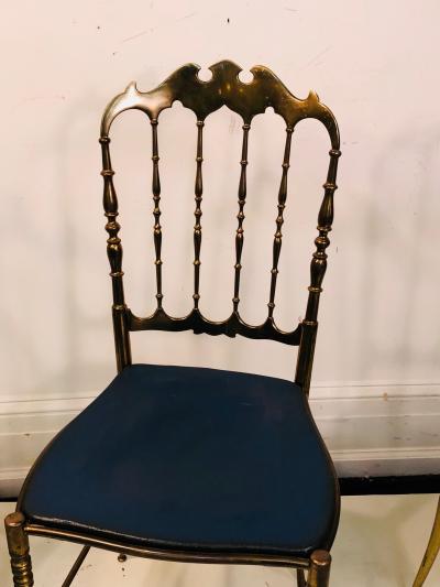  Chiavari Set of Three Stylish Italian Chairs by Chiavari