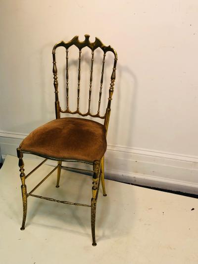  Chiavari Set of Three Stylish Italian Chairs by Chiavari