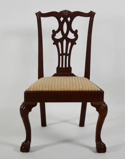  Chippendale Style CHIPPENDALE SIDE CHAIR INV 0029 