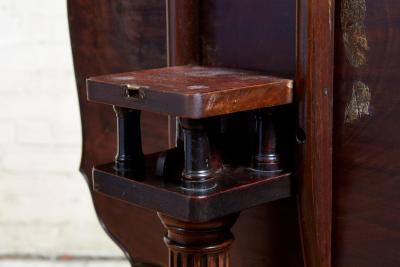  Chippendale Style Georgian Padouk Fretwork Tea Table