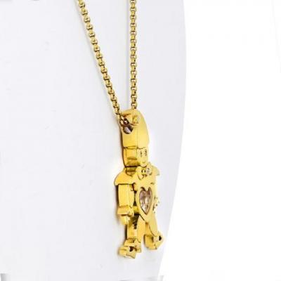  Chopard CHOPARD HAPPY DIAMONDS 18K YELLOW GOLD CLOWN PENDANT
