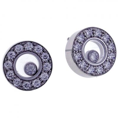 Chopard Chopard Happy Diamond Round Earring
