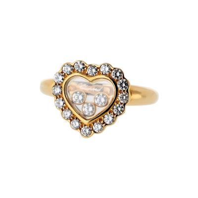  Chopard Chopard Happy Diamonds 18K Yellow Gold 0 47cttw Heart Diamond Ring