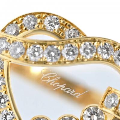  Chopard Chopard Happy Diamonds 18K Yellow Gold Happy Diamonds Heart Ring
