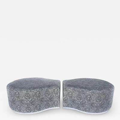  Christian Dior Overscale Ottomans by Armenio Paris for Christian Dior Boutique Display Pair