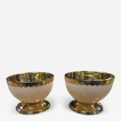  Christian Dior Pair of 2 Unique Christian Dior Decorative Bowls1980s