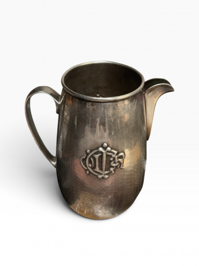  Christian Dior Plated silver pitcher by Christian DIOR