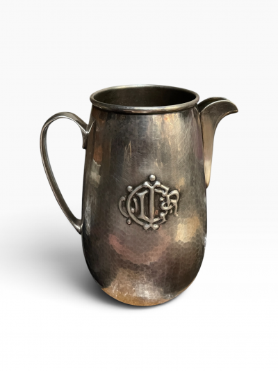  Christian Dior Plated silver pitcher by Christian DIOR