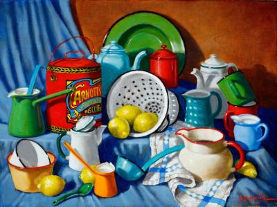  Christine Atkins Enamelware