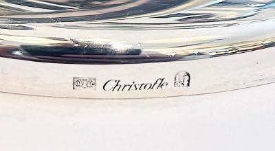  Christofle 1950s Gio Ponti Cornucopia Candelabra for Christophle France Stamped