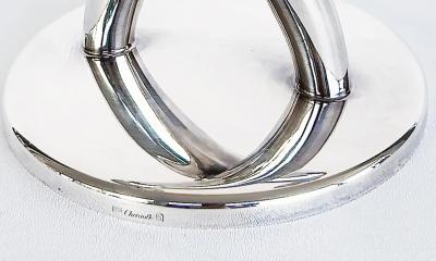  Christofle 1950s Gio Ponti Cornucopia Candelabra for Christophle France Stamped