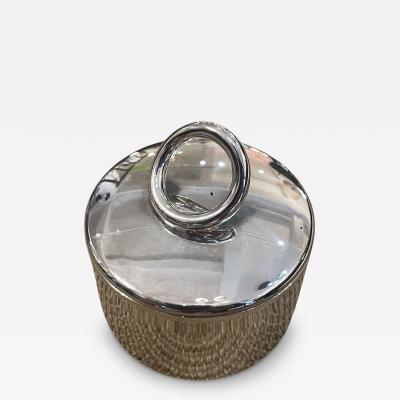  Christofle 1990s Silver plated decorative box by Christofle