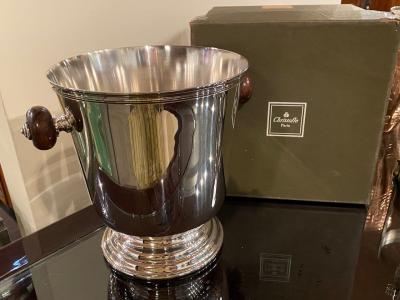  Christofle Christofle Champagne Bucket Original Unused with Box