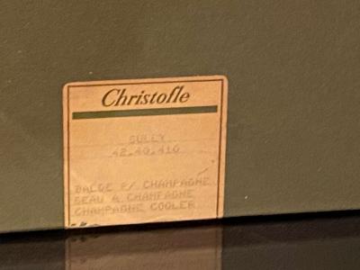  Christofle Christofle Champagne Bucket Original Unused with Box