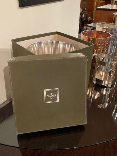 Christofle Christofle Champagne Bucket Original Unused with Box