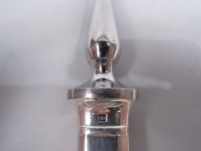  Christofle Christofle French Modern Carving Pair with Knife and Fork