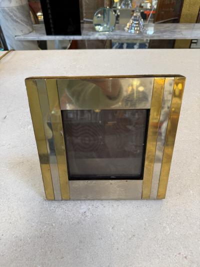  Christofle Christofle Silver Plated and Brass Picture Frame