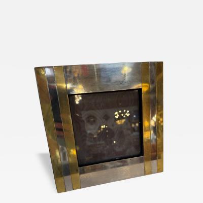 Christofle Christofle Silver Plated and Brass Picture Frame