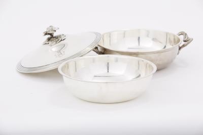  Christofle Elegant Refined French Silver Covered Dish