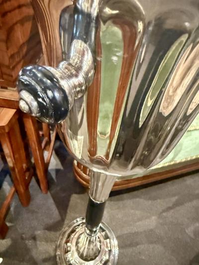  Christofle French Art Deco Floor Standing Champagne Bucket Attributed to the Christofle