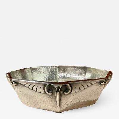  Christofle Galia for Christofle Silver Bowl with Rams Head