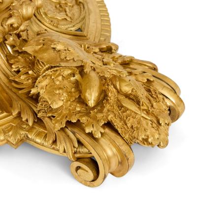  Christofle Magnificent French Gilt Bronze Figural Centrepiece by Christofle