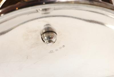  Christofle Ondulations Silver Tazza by Luc Lanel for Christofle circa 1930