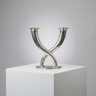  Christofle Pair of Candelabras